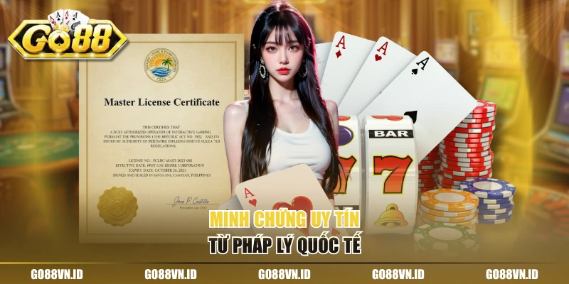 Minh chứng uy tín từ pháp lý quốc tế