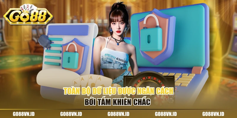 Toàn bộ dữ liệu được ngăn cách bởi tấm khiên chắc 